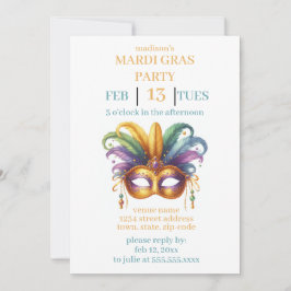 Mardi Gras Kaart