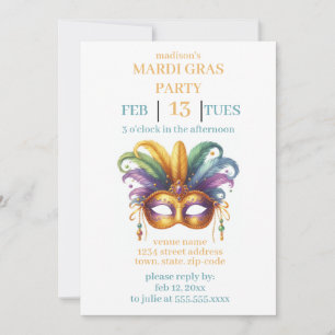Mardi Gras Kaart