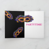 Mardi Gras Kaart (Binnen)