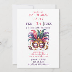 Mardi Gras Kaart