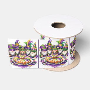 Mardi Gras Kabouterfeest Met Koningentaart Lint