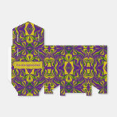 Mardi Gras Kaleidoscope Bedankdoosjes (Uitgevouwen)