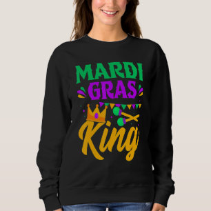 Mardi Gras King Carnaval New Orleans Fat dinsdag Trui