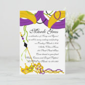 Mardi Gras King's Court Kaart (Staand voorkant)