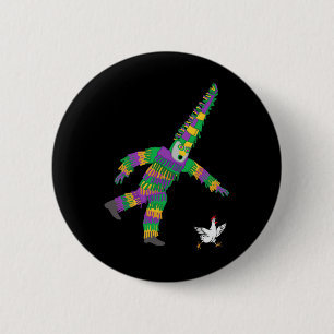 Mardi Gras Kippen Narrenboerderij Dierlijk Vet Din Ronde Button 5,7 Cm
