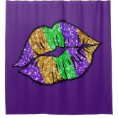 Mardi Gras Kiss Douche Rideau (Devant)