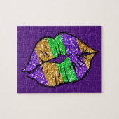 Mardi Gras Kiss Jigsaw Puzzle (Horizontal)