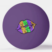 Mardi Gras Kiss Ping Pong Ball (Achterkant)