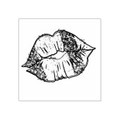 Mardi Gras Kiss Stamp Rubberstempel (Afrduk)