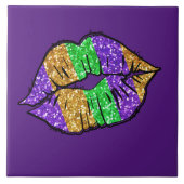 Mardi Gras Kiss Tegel Tegeltje (Voorkant)