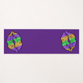 Mardi Gras Kiss Yoga Mat (Voorkant (horizontaal))