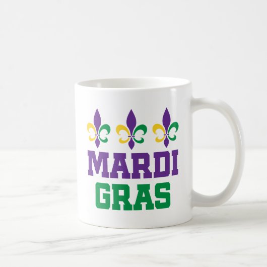Mardi Gras Koffiemok (Rechts)