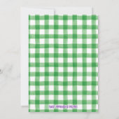 Mardi Gras Krewe Invitation d'anniversaire (Dos)