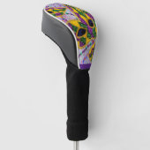 MARDI GRAS-KUNST GOLFHEADCOVER (Schuin)