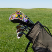 MARDI GRAS-KUNST GOLFHEADCOVER (Insitu)