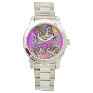 MARDI GRAS KUNST HORLOGE