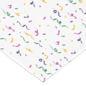 Mardi Gras Laat de goede tijden rollen Korte Tafelloper (Hoek)