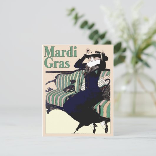 Mardi Gras Lady (Staand voorkant)