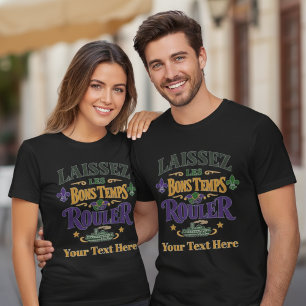 Mardi Gras Laissez Les Bons Temps Rouler Rivierboo T-shirt