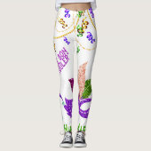 Mardi Gras Leggings (Devant)