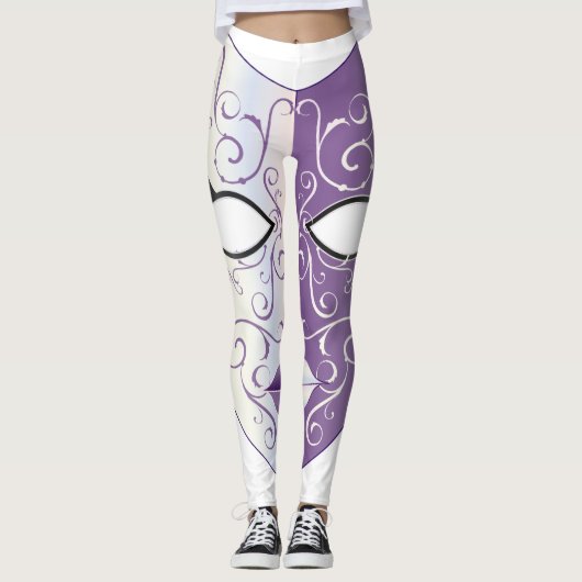 Mardi Gras Leggings (Voorkant)
