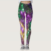 Mardi Gras Leggings (Devant)