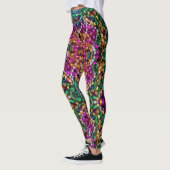 Mardi Gras Leggings Nom des perles (Gauche)