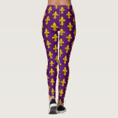 Mardi Gras Leggings Yoga Aangepaste kleur (Achterkant)
