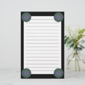 Mardi Gras Madness Briefpapier (Staand voorkant)