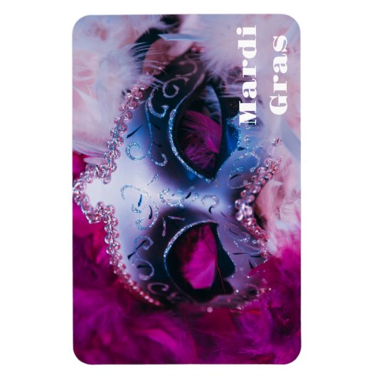 Mardi Gras Magnet (Vertical)
