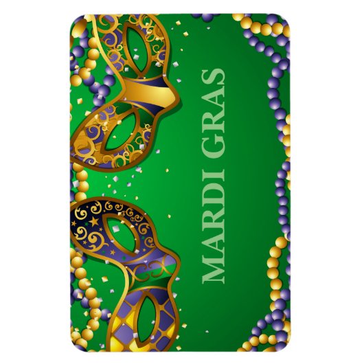 Mardi Gras Magnet (Vertical)