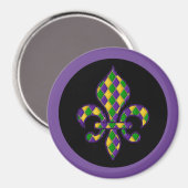 Mardi Gras Magnet (Recto/Verso)