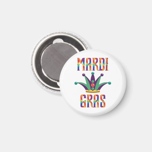 Mardi Gras Magnet (Recto/Verso)