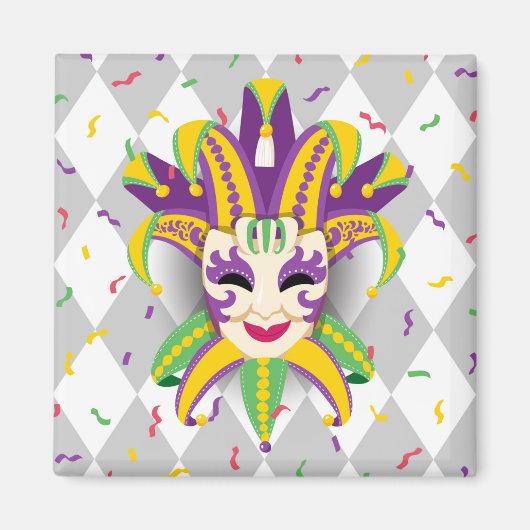 Mardi Gras Magnet (Devant)