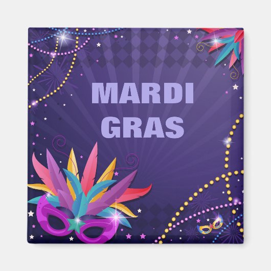Mardi Gras Magnet (Devant)