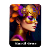 Mardi Gras Magnet (Vertical)