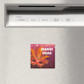 Mardi Gras Magnet Magneet (Insitu (Vaatwasser))