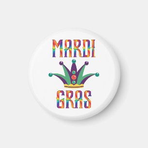 Mardi Gras Magnet Magneet