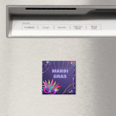 Mardi Gras Magnet Magneet (Insitu (Vaatwasser))