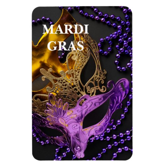 Mardi Gras Magnet Magneet (Verticaal)