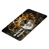 Mardi Gras Magnet Magneet (Linkerzijde)