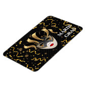 Mardi Gras Magnet Magneet (Linkerzijde)