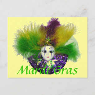 Mardi Gras Mask 2 Briefkaart