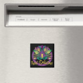 Mardi Gras Mask Magnet - New Orleans, LA Magneet (Insitu (Vaatwasser))