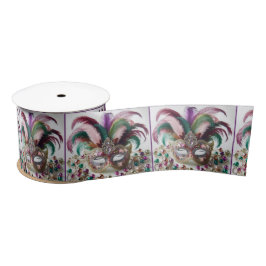 Mardi Gras Mask met juwelen Lint