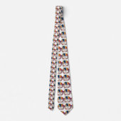 Mardi Gras Mask Necktie Stropdas (Achterkant)