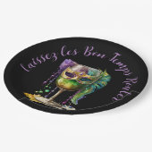 Mardi Gras Mask Papieren Bordje (Gekanteld)