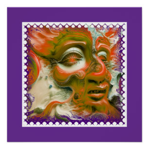 Mardi Gras Mask Perfect Poster