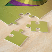 Mardi Gras Mask Puzzle Legpuzzel (Zijkant)