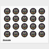 Mardi Gras Mask Sticker -2025 - Mobiel, AL (Vel)